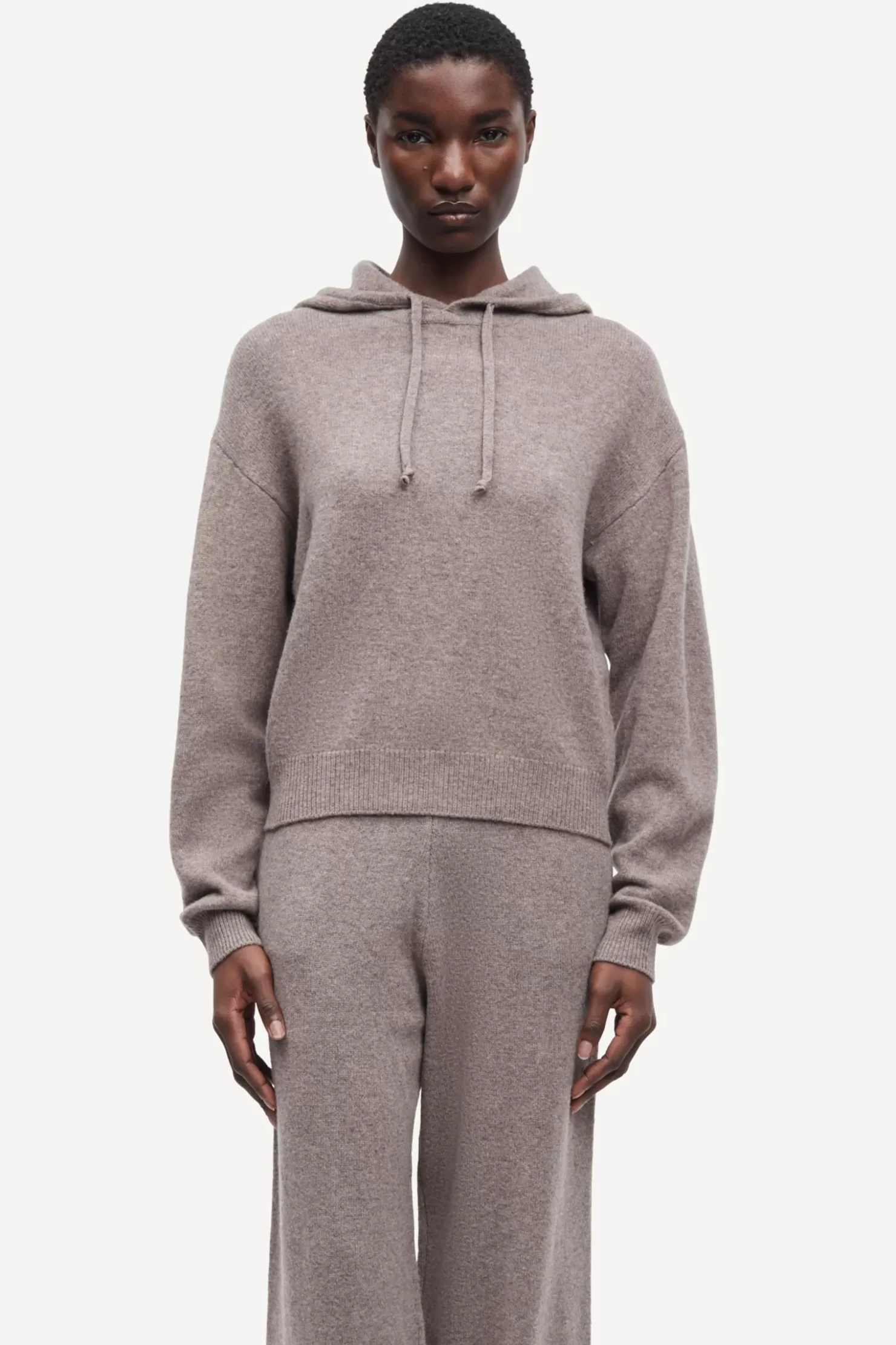 Women Samsøe Samsøe SACHARLOTTE KNIT HOODIE 15010