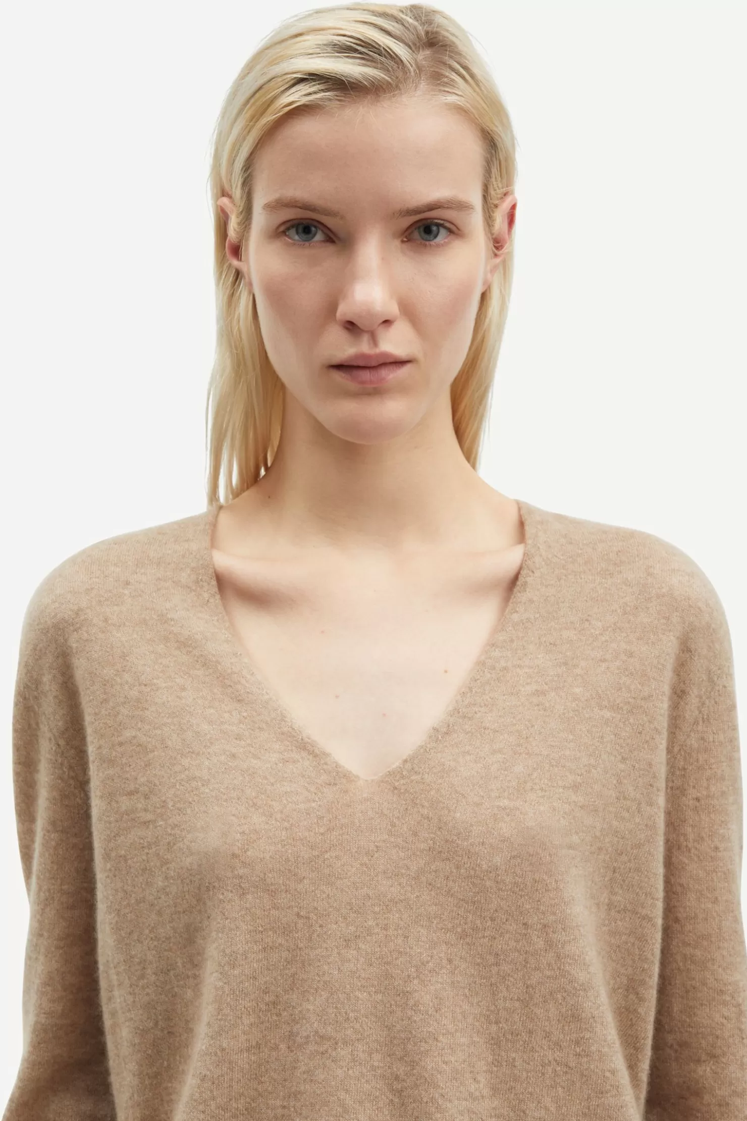 Women Samsøe Samsøe SALOREA V-NECK SWEATER 15336