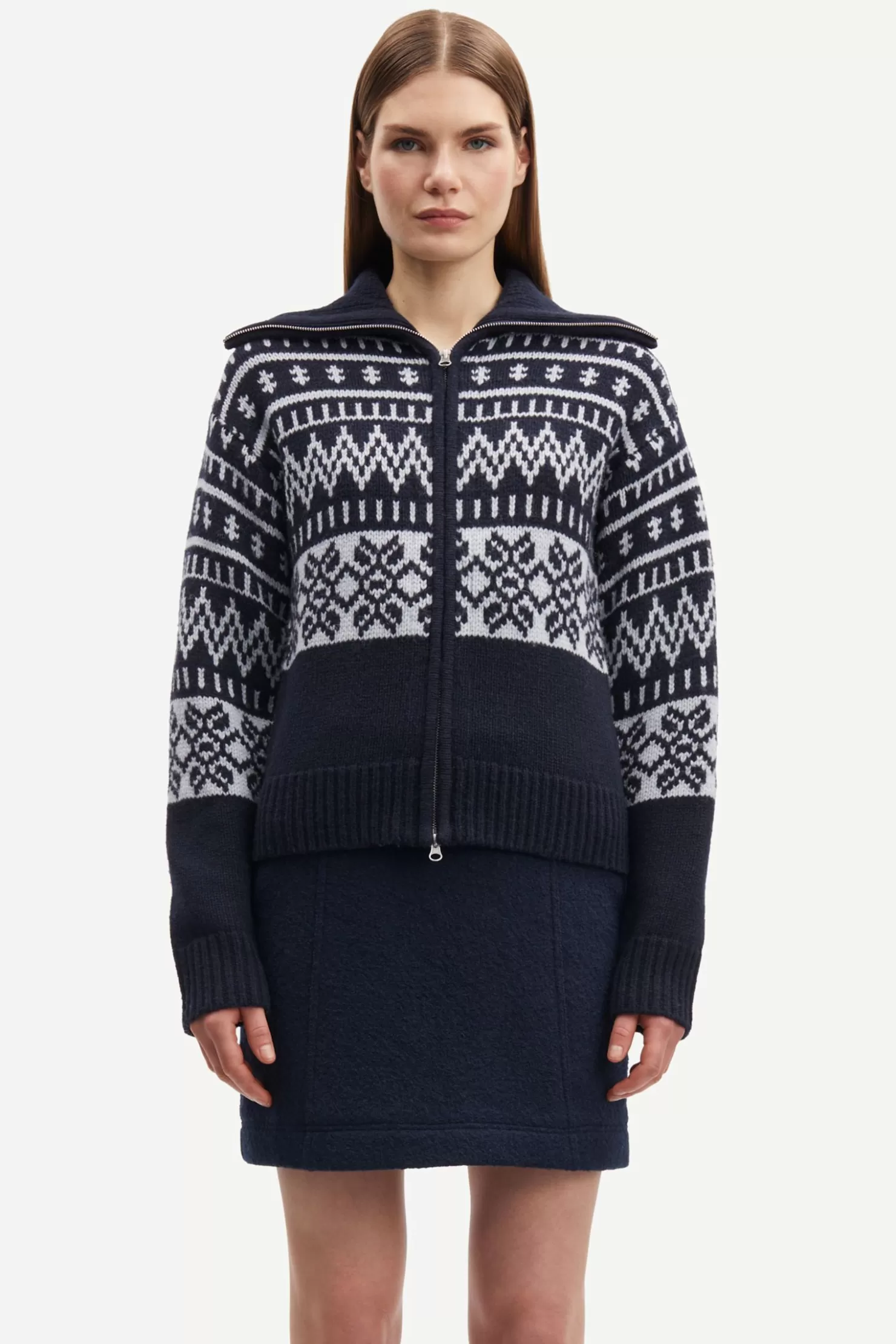 Women Samsøe Samsøe SALOUISA ZIP CARDIGAN 11250